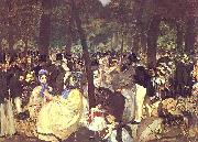Edouard Manet Music in the Tuileries France oil painting artist